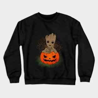 Halloween Groot Crewneck Sweatshirt